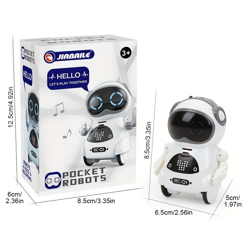 Interactive Mini RC Robot Toys: Talking, Singing, Dancing & Storytelling - Perfect Gift For Kids! Christmas Halloween Thanksgiving Gifts