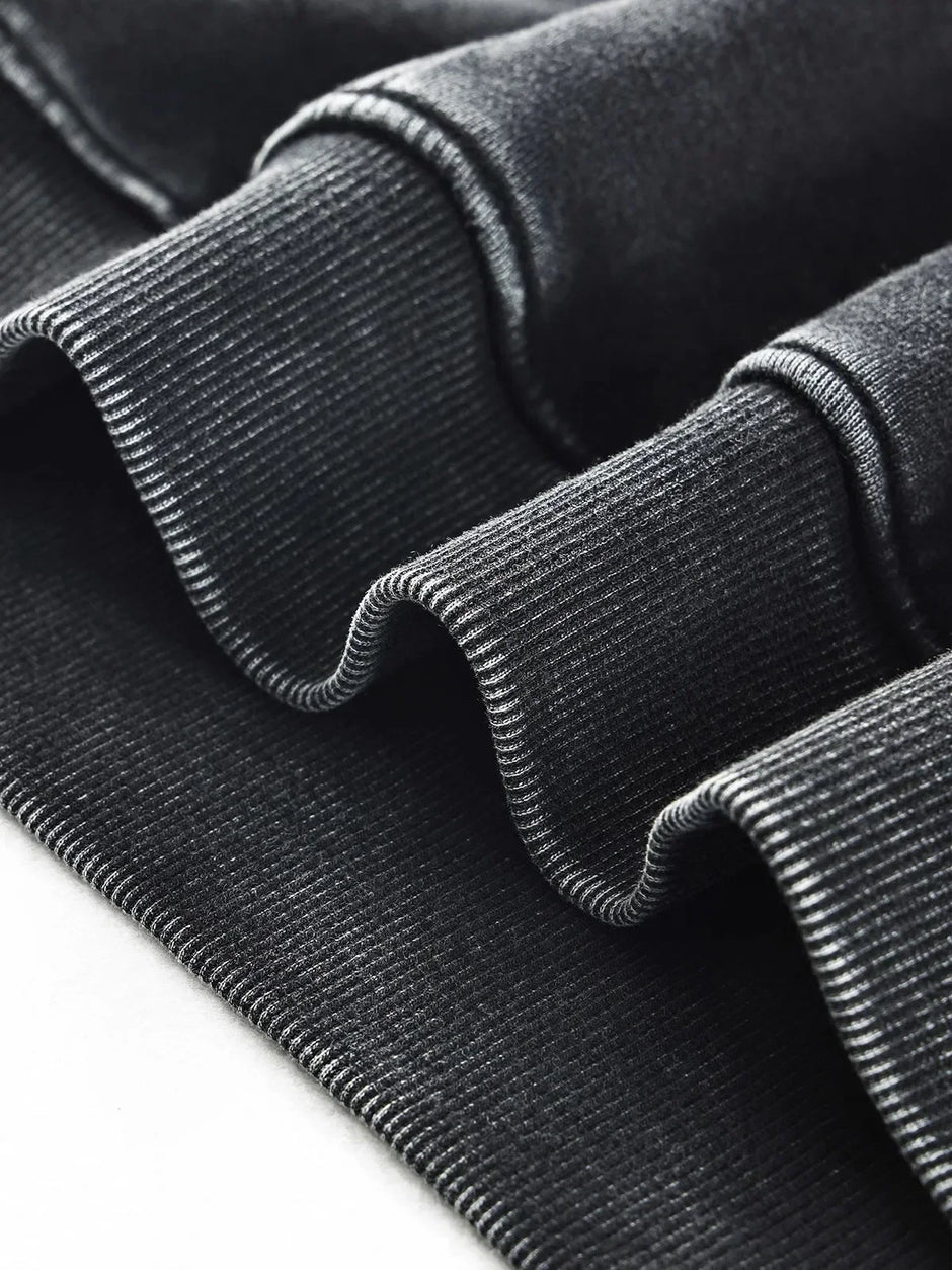 Demon Slayer Vintage Inosuke Hashibira Hoodie – Unisex Washed Oversized Pullover (Y2K Harajuku Streetwear 2025)