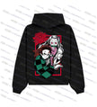 Demon Slayer Anime Hoodie – Unisex Cotton Pullover Sweatshirt (Streetwear Collection)