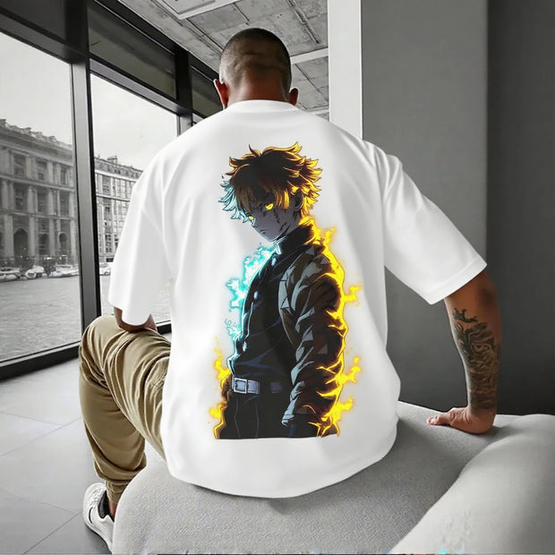 Zenitsu Thunder Breathing T-Shirt – Demon Slayer Anime