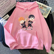 New Anime Hinata Shoyo Tobio Kageyama Cartoon Hoodies Women Girl Long Sleeve Sweatshirt Female Casual Loose Hoodies