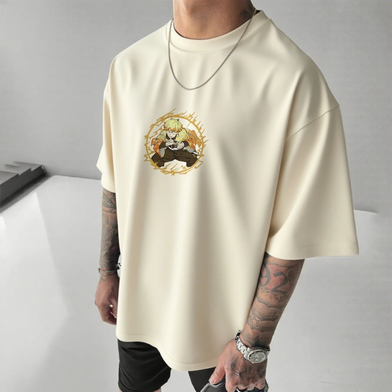 Zenitsu Thunder Breathing T-Shirt – Demon Slayer Anime