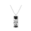 Demon Slayer Sanemi Shinazugawa Pendant Necklace – Stainless Steel Wind Hashira Chain (Anime Jewelry for Fans & Collectors)