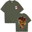 Demon Slayer 2025 T-Shirt – Harajuku O-Neck Anime Shirt for Men & Women (Lightweight Casual Gift for Fans)
