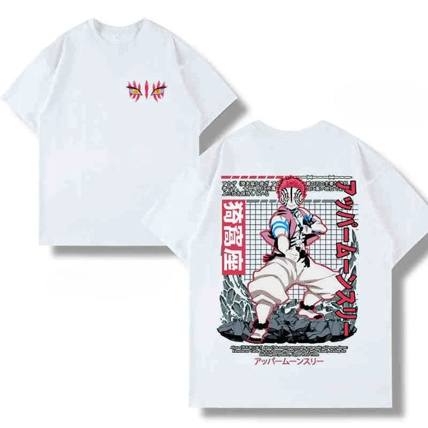 Demon Slayer Joint T-shirt Men's and Women's Winding Three Yi Nest Seat Short-sleeved Pure Cotton Japanese Animation