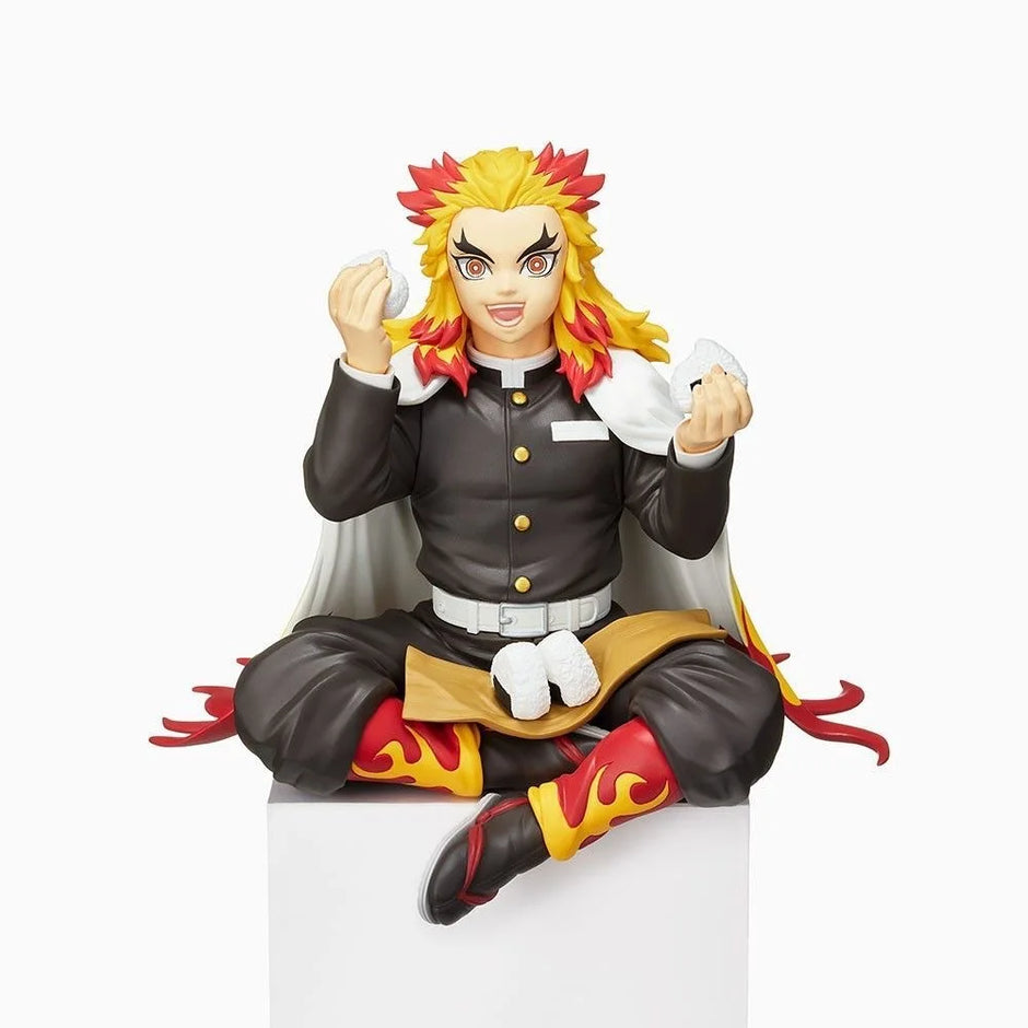 Demon Slayer Rengoku Kyojuro Handmade Model Ornament – Flame Hashira Collectible Figurine by Bandai (Anime Gift &amp; Display Decor)