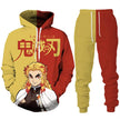 Demon Slayer Anime Hoodie – Unisex Autumn & Winter Pullover (Casual Streetwear Edition)