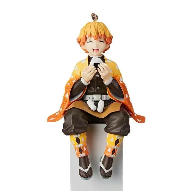 Demon Slayer Zenitsu Agatsuma Handmade Model Ornament – Thunder Breathing Collectible Figurine by Bandai (Anime Gift &amp; Display Decor)