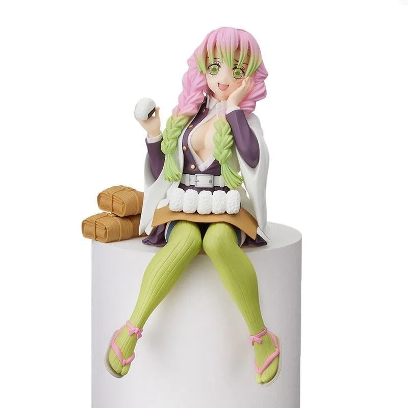 Demon Slayer Mitsuri Kanroji Handmade Model Ornament – Love Hashira Collectible Figurine by Bandai (Anime Gift & Display Decor)