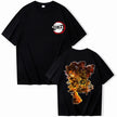 Demon Slayer 2025 T-Shirt – Harajuku O-Neck Anime Shirt for Men & Women (Lightweight Casual Gift for Fans)