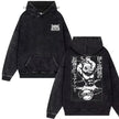 Demon Slayer Vintage Inosuke Hashibira Hoodie – Unisex Washed Oversized Pullover (Y2K Harajuku Streetwear 2025)