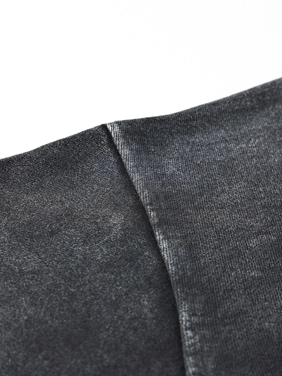 Demon Slayer Vintage Inosuke Hashibira Hoodie – Unisex Washed Oversized Pullover (Y2K Harajuku Streetwear 2025)