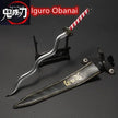 Demon Slayer 25cm Metal Katana Swords Toy Tanjirou Anime -Ghost Killer Cosplay Prop Weapon Cosplay Props Collection Home Decor