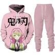 Demon Slayer Anime Hoodie – Unisex Autumn & Winter Pullover (Casual Streetwear Edition)