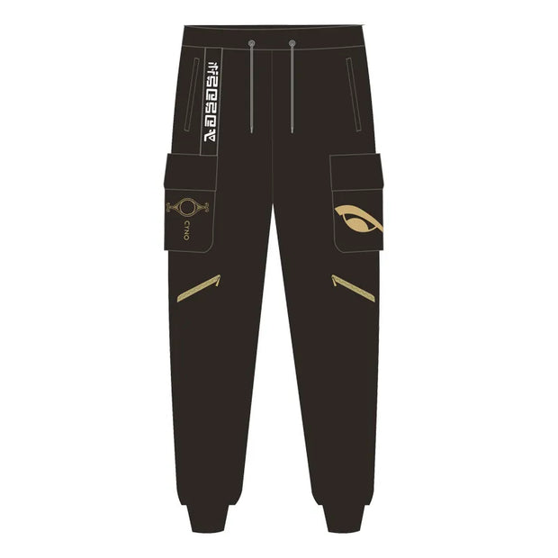 Anime Genshin Impact Cyno Cosplay Cool Hooded Coat Harajuku Casual Hoodies Sweatshirt Springs Autumn Unisex Loose Jacket Pants