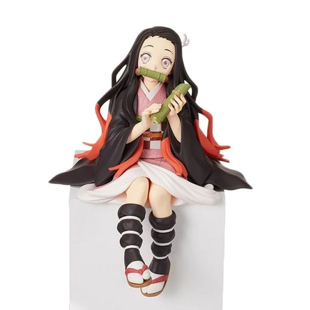 Demon Slayer Nezuko Kamado Handmade Model Ornament – Demon Form Collectible Figurine by Bandai (Anime Gift & Display Decor)