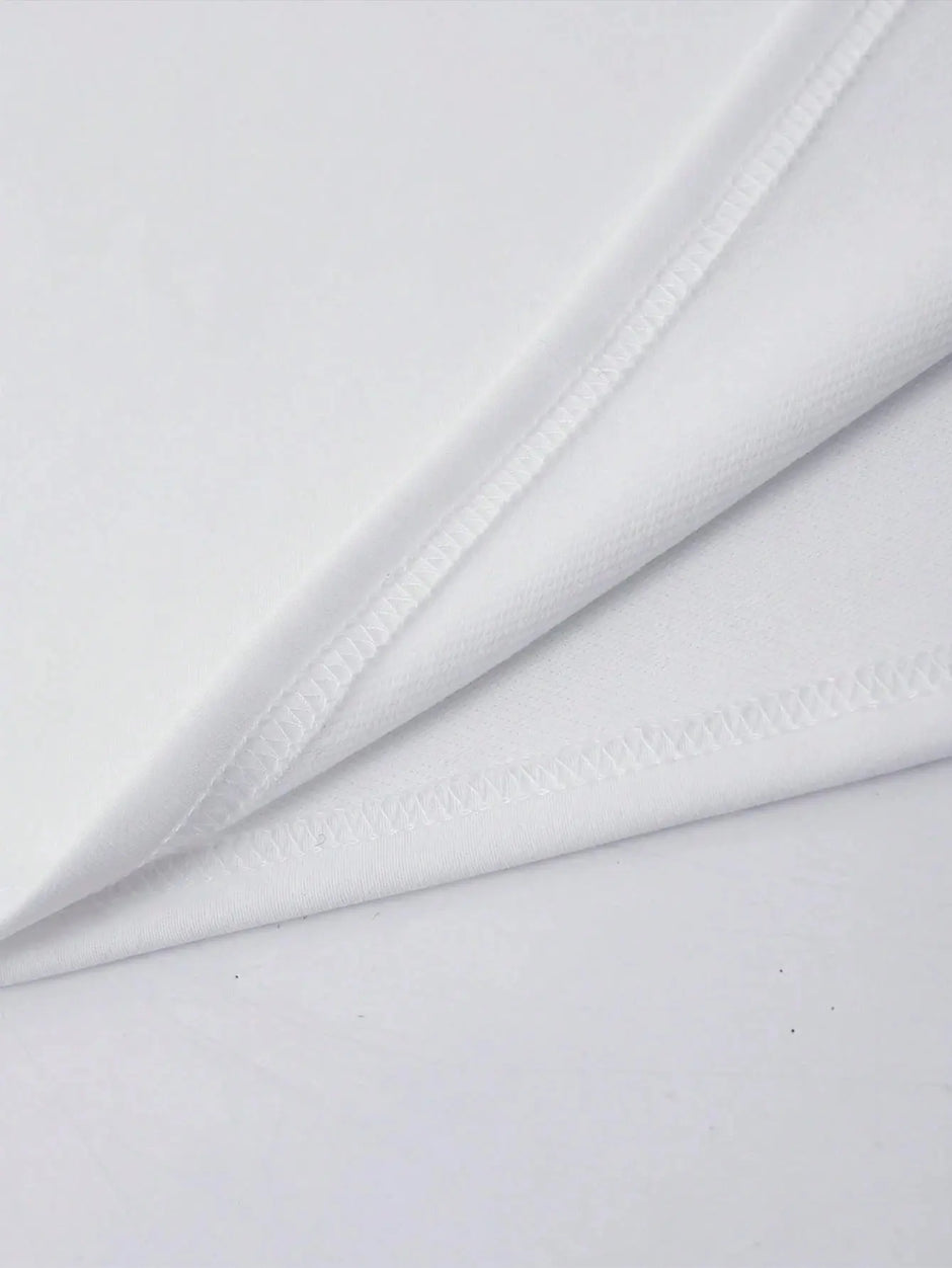 Rengoku Sword T-Shirt – Demon Slayer Flame Hashira (Black/White)